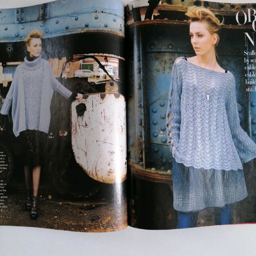 Knitting magazines used, 2 issues, English