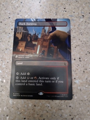 Magic the Gathering Dark Fortress foil κάρτα καινούργιο