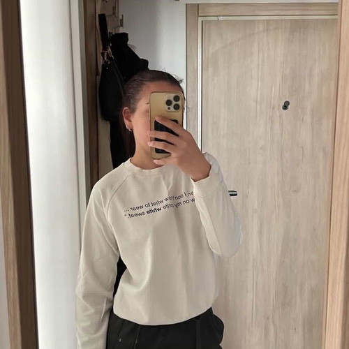 Tally Weijl hoodie size S worn, white