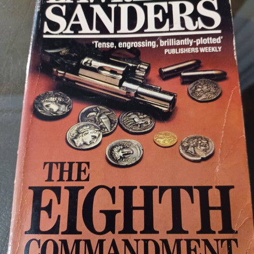 The Eighth Commandment by Lawrence Sanders used English book