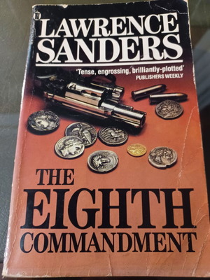 The Eighth Commandment by Lawrence Sanders used English book