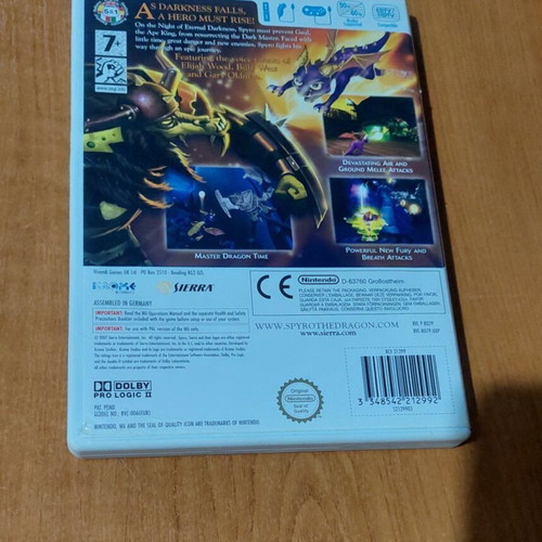 The Legend Of Spyro The Eternal Night Nintendo Wii μεταχειρισμένο παιχνίδι