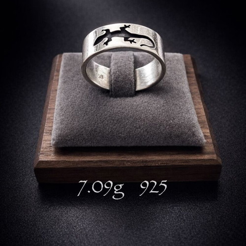 925 Ring like new, size 62, minimal unisex design