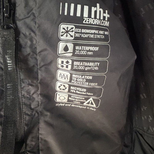 Zero RH+ Logo II Eco Jacket white/black, like new