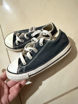 Converse kids shoes used, size 26, black