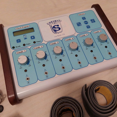 Koral Seiko 278 electrostimulation device like new for physiotherapy and slimming