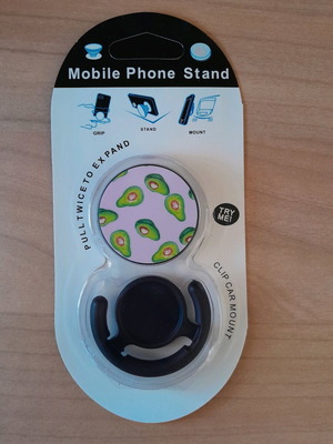 Mobile Phone Stand with avocado design new with car mount accessory