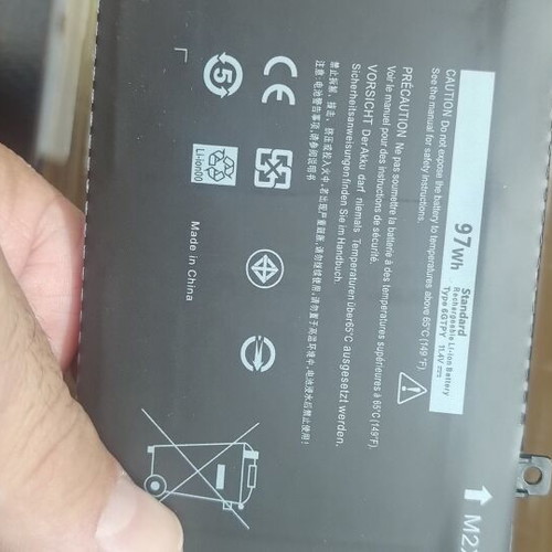 Dell XPS 15 9560 9570 Precision 5520 5530 Battery 6GTPY 11.4V 97Wh new