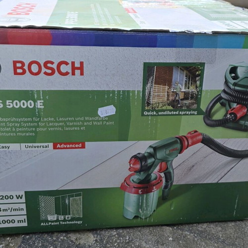Bosch PFS 5000E Electric Paint Spray Gun 1200W new