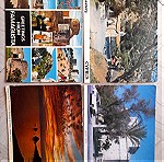  4 Καρτ ποστάλ Κύπρος 1970s