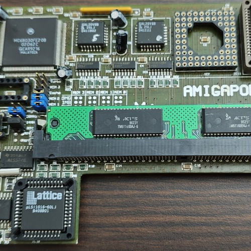 Amiga 1200 68030 accelerator M-Tec T1230/28 with FPU and 8MB fast RAM like new