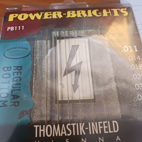 Power Brights electric guitar strings new Pb 111 Thomastik Infeld Vienna
