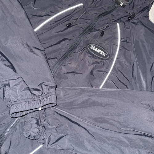 Hoodrich black windbreaker jacket