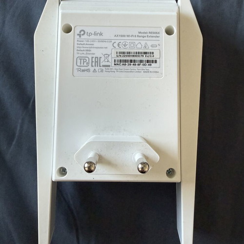 TP-LINK RE505X v1 Mesh WiFi Extender Dual Band 1500Mbps