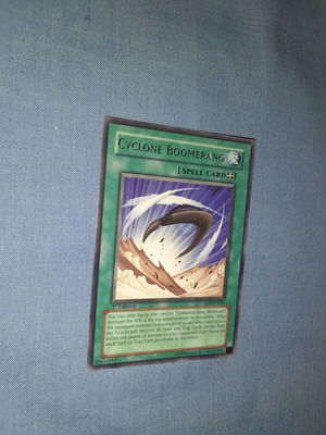 Yu Gi Oh Cyclone Boomerang 1st Edition κάρτα Spell καινούργια