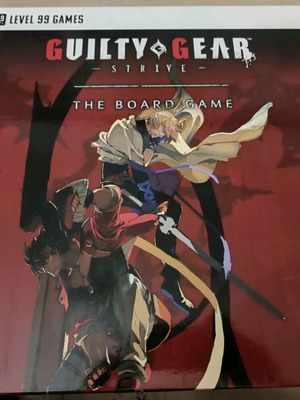 Guilty Gear Strive board game new with cards
