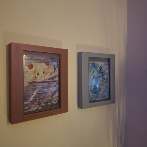 3D Printed Card Frames for Pokémon Cards like new