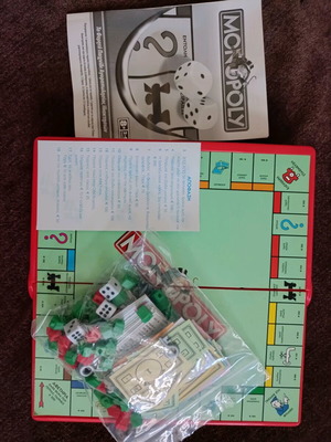 Monopoly Travel compact edition like new