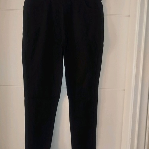 Elastic pants with mesh Italy new, size medium/large, black