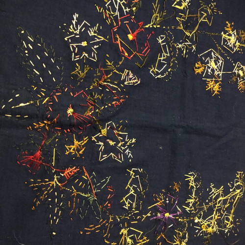 Vintage handmade embroidery new, very unique and rare