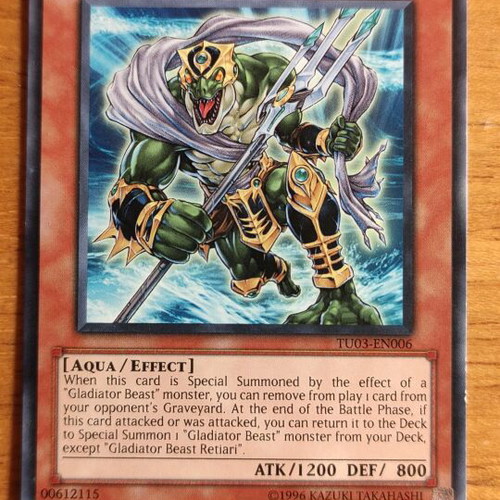 Gladiator Beast Retiari TU03 Yu-Gi-Oh -  6,99 - Vendora.cy