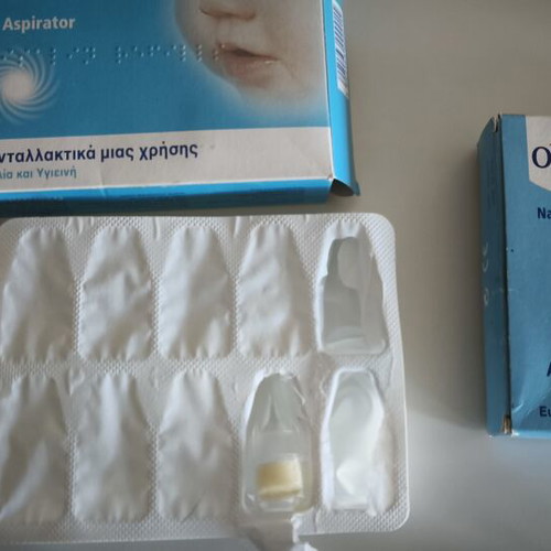 Otrisalin nasal aspirator with ten disposable replacements