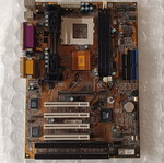 ECS P6BAT-A+ Rev. 2.0 motherboard used, Socket 370 and Slot 1