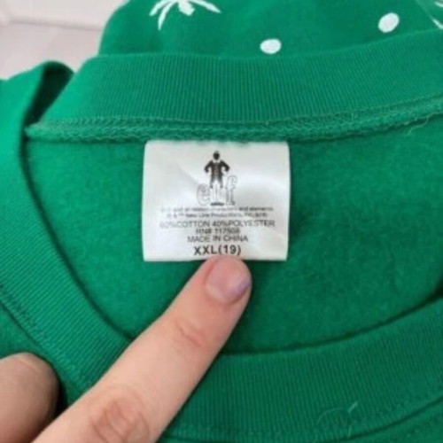 Elf Movie Christmas Sweatshirt XXL like new, green