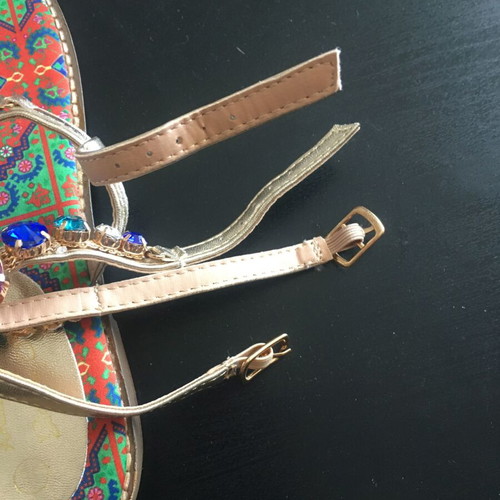 Antica Sartoria sandals size 38 like new with leather and decorative details