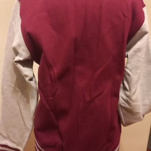 College jacket like new with fleece lining, XS wide fit