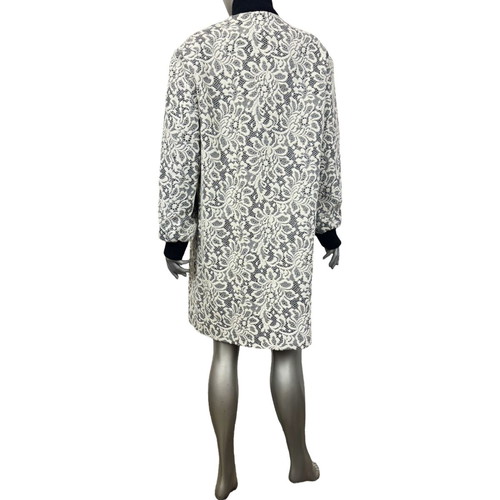 Plein Sud lace coat new, size 38, off-white
