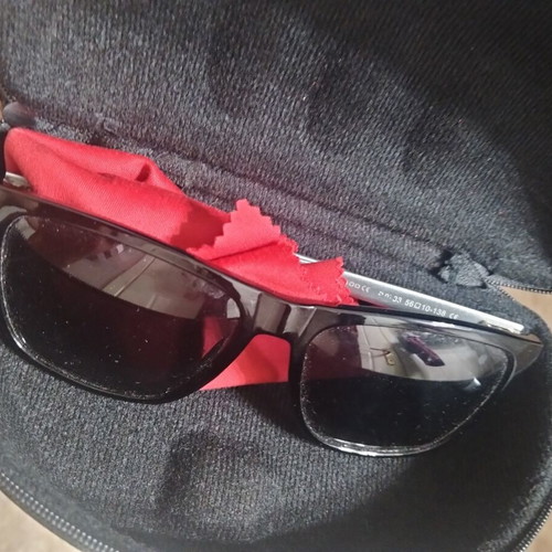 Versace sunglasses, black and grey