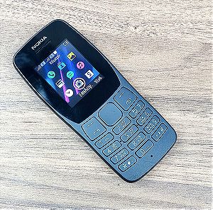 Nokia 110 DUAL SIM TA-1192 Μάυρο Κινητό Τηλέφωνο Λειτουργικό
