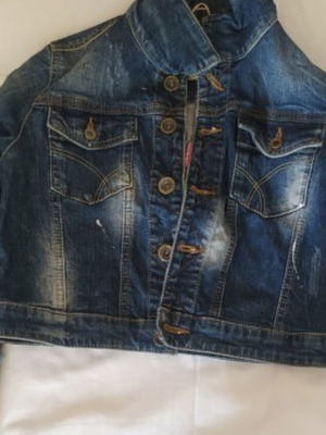 Pause jeans jacket new, size L, blue, cropped