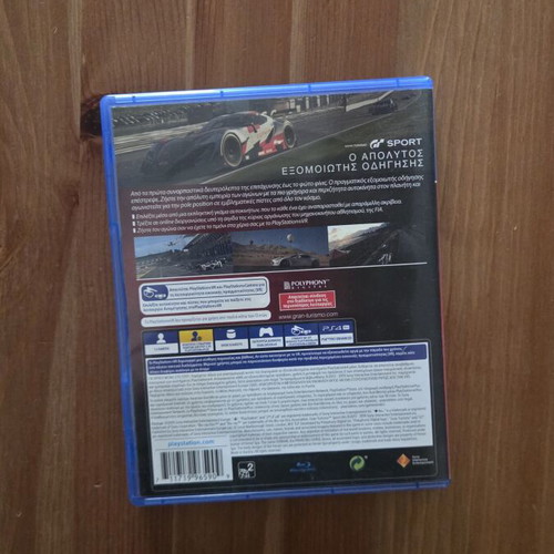 Gran Turismo Sport PS4 game used, racing