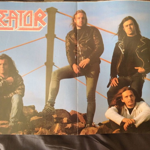 Kreator posters and clippings used, pack