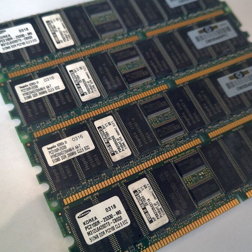 2GB DDR Registered ECC server memory used
