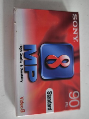 Sony Video 8 P5-90MP3 cassette, 90 minutes