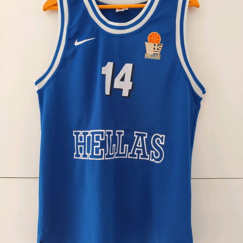 Hellas jersey EuroBasket 1997 used, size Medium