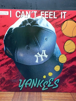 Yankees I can't feel it record like new, electronic