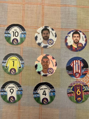 Ταπες La Liga Ρεαλ Μαδριτης Μπαρτσελόνα Ατλέτικο Μαδριτης 2012-2013 πακέτο καινούργιο