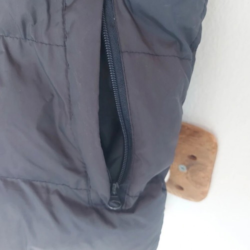 Men's vest like new, reversible, size L, beige and blue