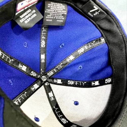 New Era LA Dodgers 59FIFTY fitted cap, blue, size 7 1/2
