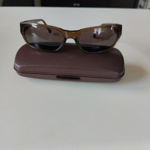 Yves Saint Laurent vintage retro sunglasses small brown Y803