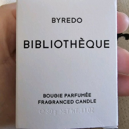 Byredo Bibliothèque candle 30ml new
