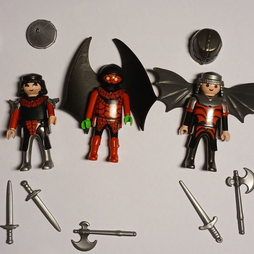 Playmobil 5 φιγούρες ιπποτών σαν καινούργιο