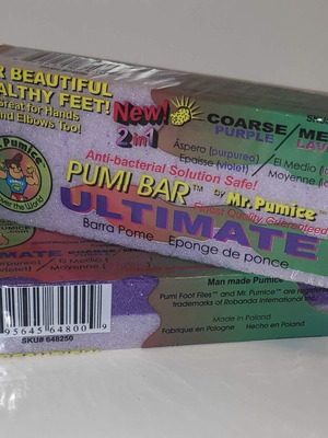 Ελαφρόπετρα ποδιών Mr. Pumice Pumi Bar καινούργια για Κάλους και Σκληρύνσεις