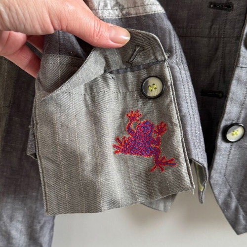 St-Martins Neo Baroque blazer size M, like new, grey