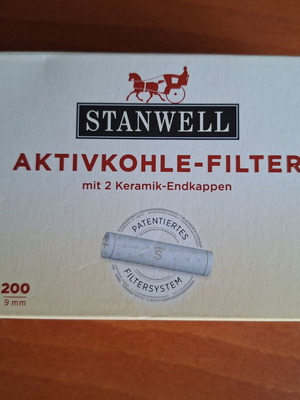 Pipe filters new, 2 packs of 9mm, total 400 pieces