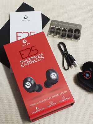 Raycon E25 True Wireless Earbuds like new